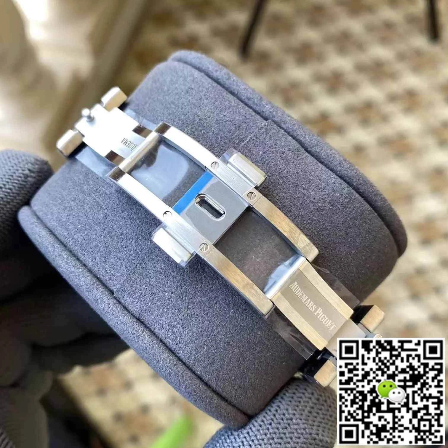 Audemars Piguet Royal Oak 26574ST.OO.1220ST.001 APS Factory 1:1 Best Edition Replica Watch Silver Strap